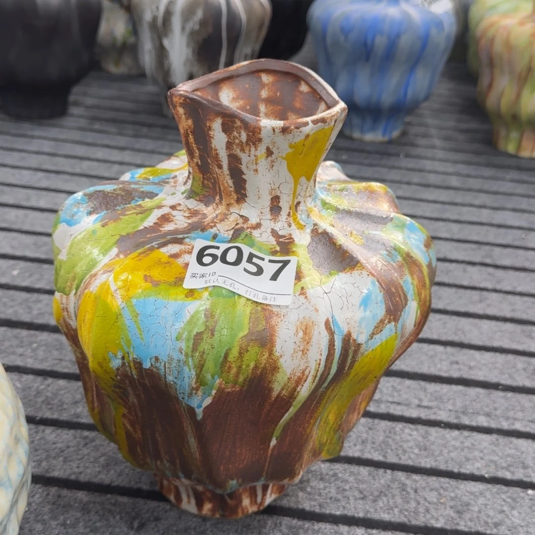 糖****壶景德镇高温花瓶编码6057默认无孔