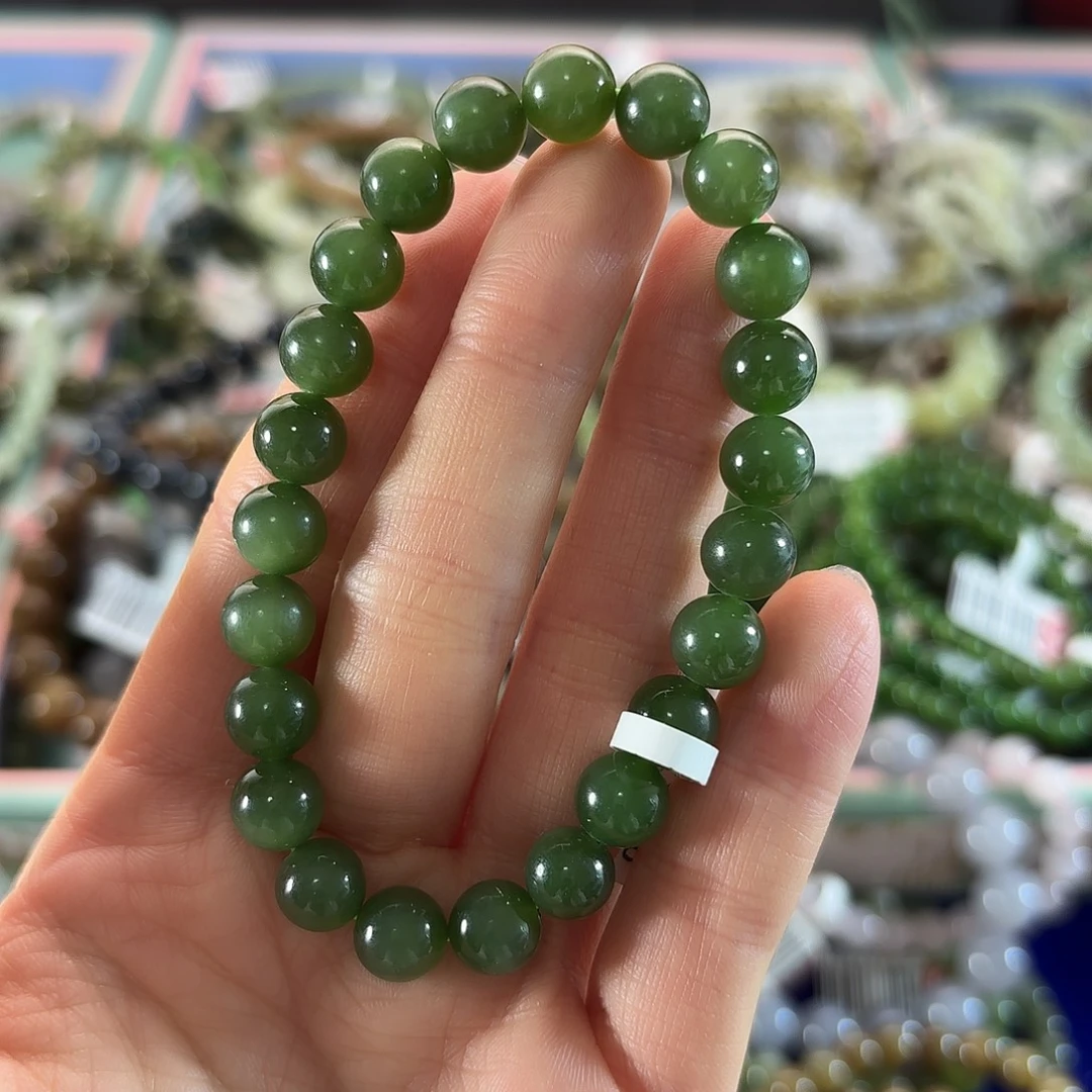 和田玉未镶嵌手链162