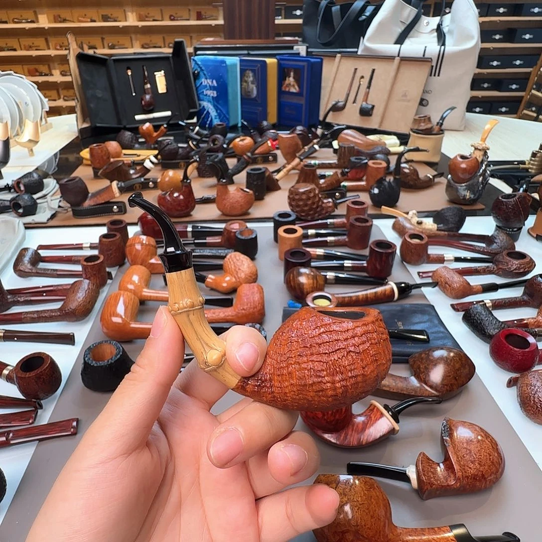 今***吉中国李欣喷砂烟斗