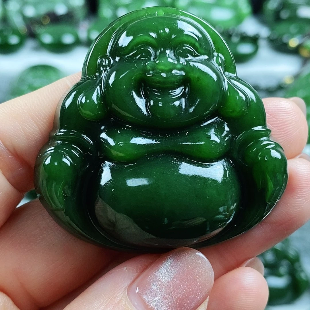 未镶嵌戒指和田玉（碧玉）46mm