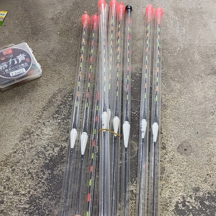 白色600长电子鱼漂发6根，