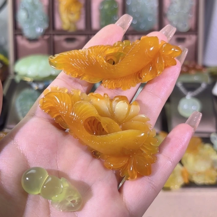 蛇纹石玉未镶嵌颈饰J****✨随机发