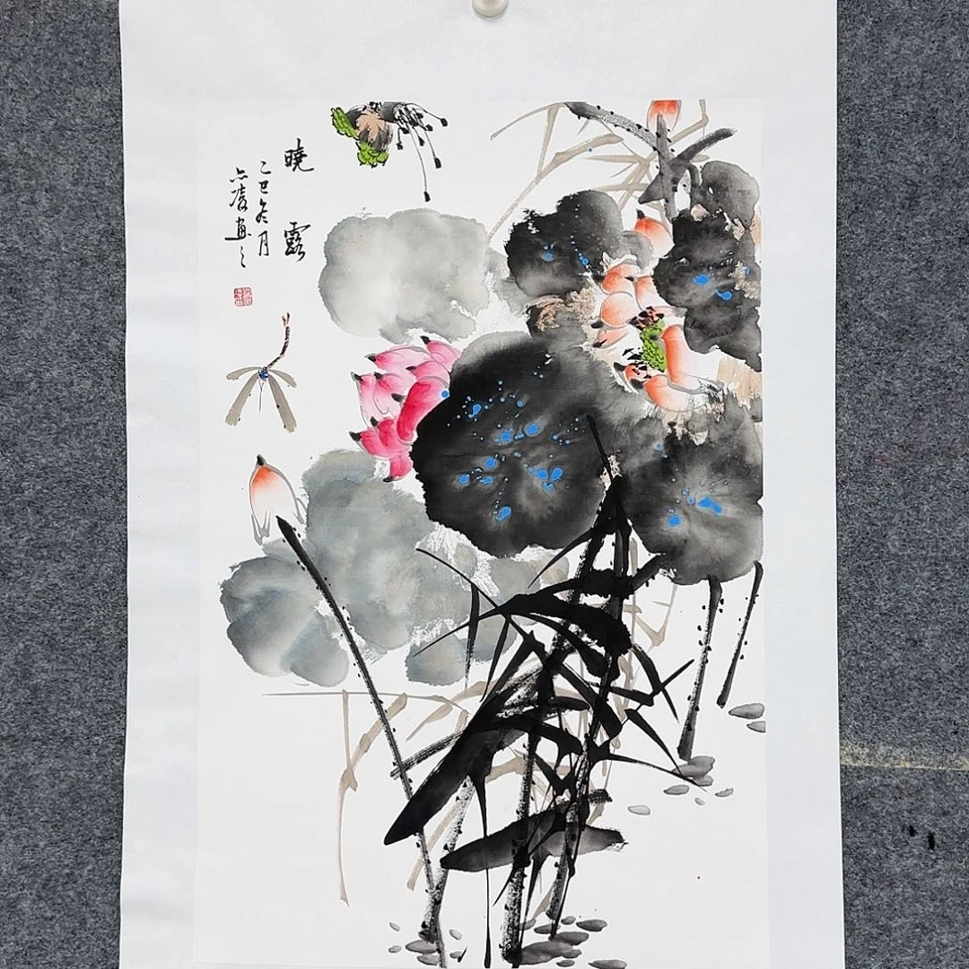 国画68*45手绘刘亦凌