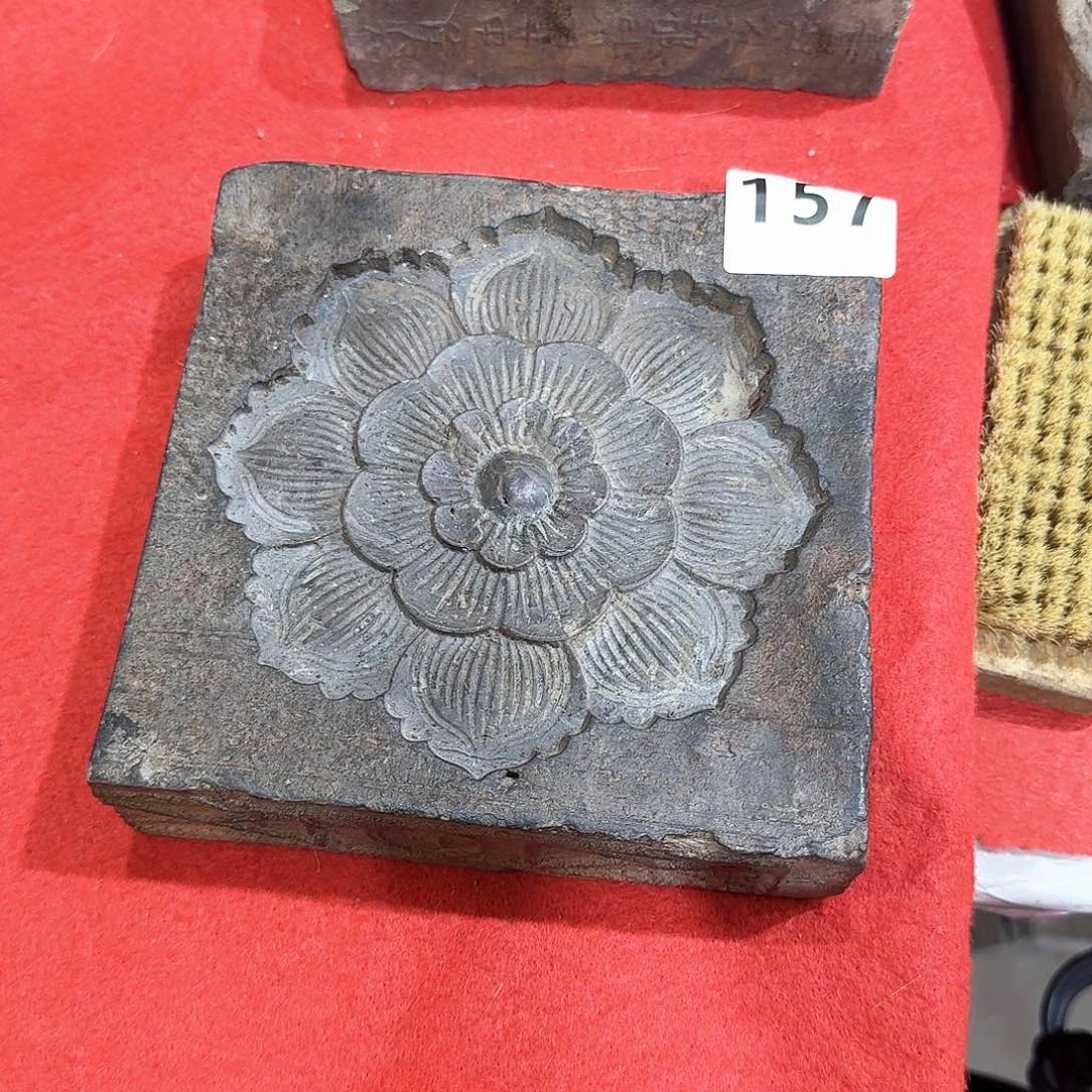 老砖茶台，砚台，画像砖