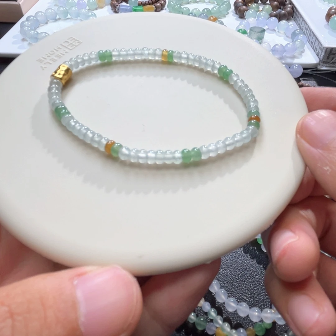 未镶嵌手链翡翠手串卡4