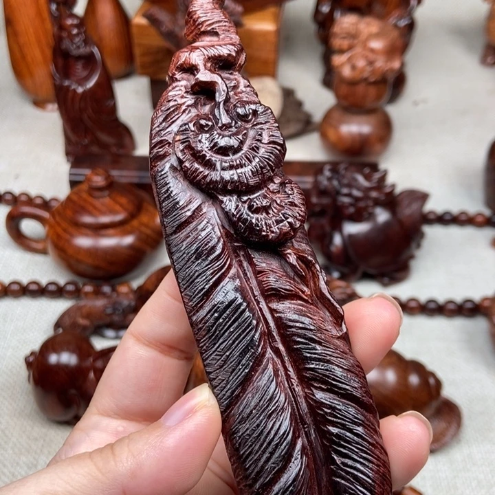 把件黄花梨/降香黄檀金枝玉叶