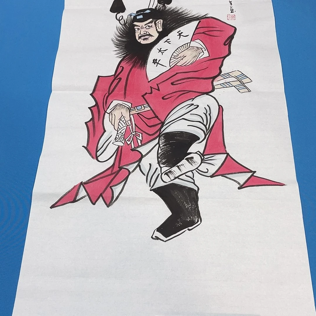 国画今天上午国画作品展示