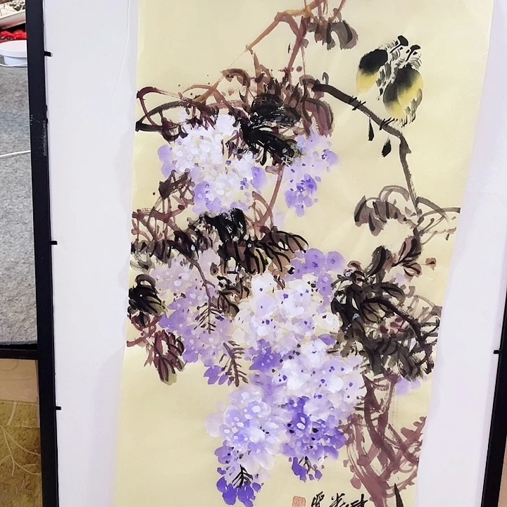 国画张圣敏先生纯手绘作品