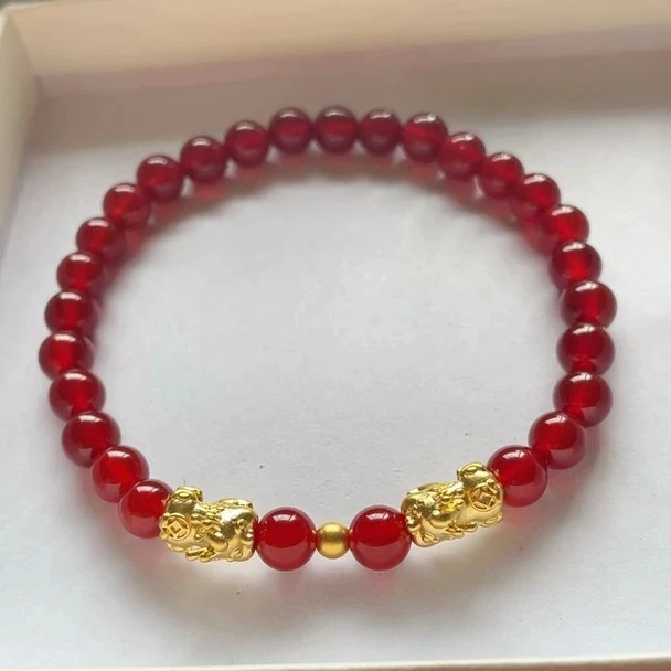 世家(014）足金卡10貔貅*2+3.5mm金珠1颗（赠卡六玉 髓）多样性发货