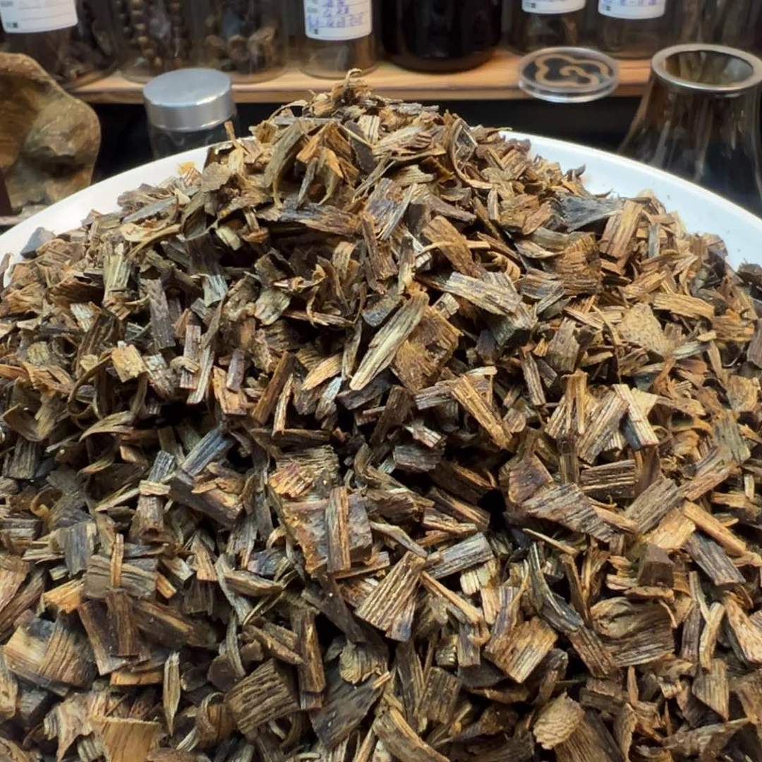 沉香手把件棋楠张勺子熏香料50克