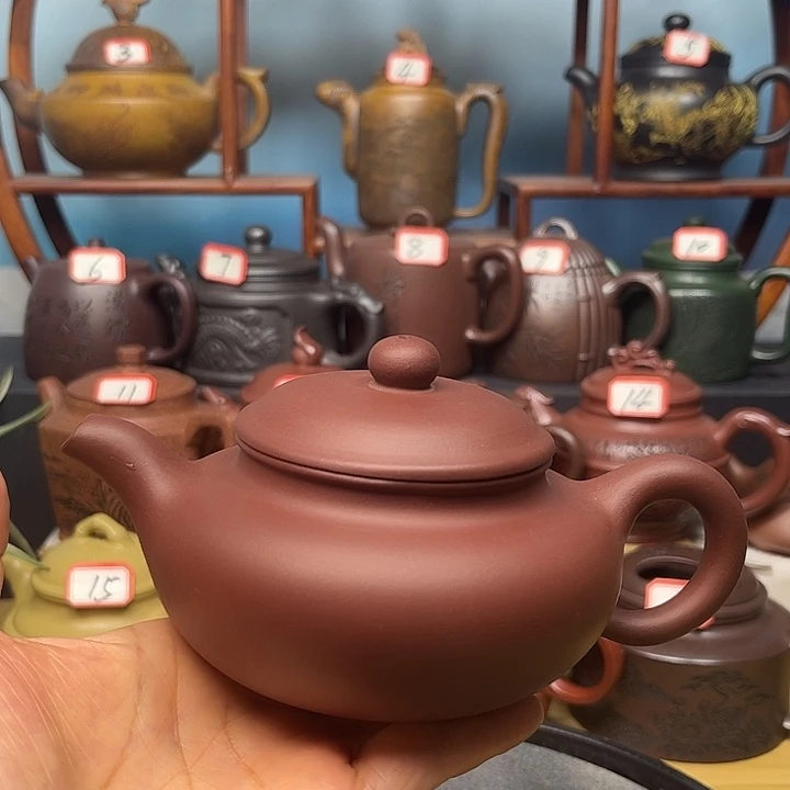 茶壶紫砂微瑕不带证书礼盒250cc