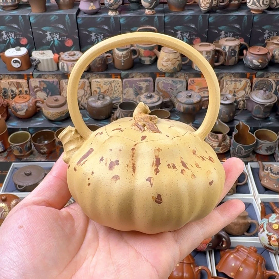 茶壶紫砂200cc原矿精工半手