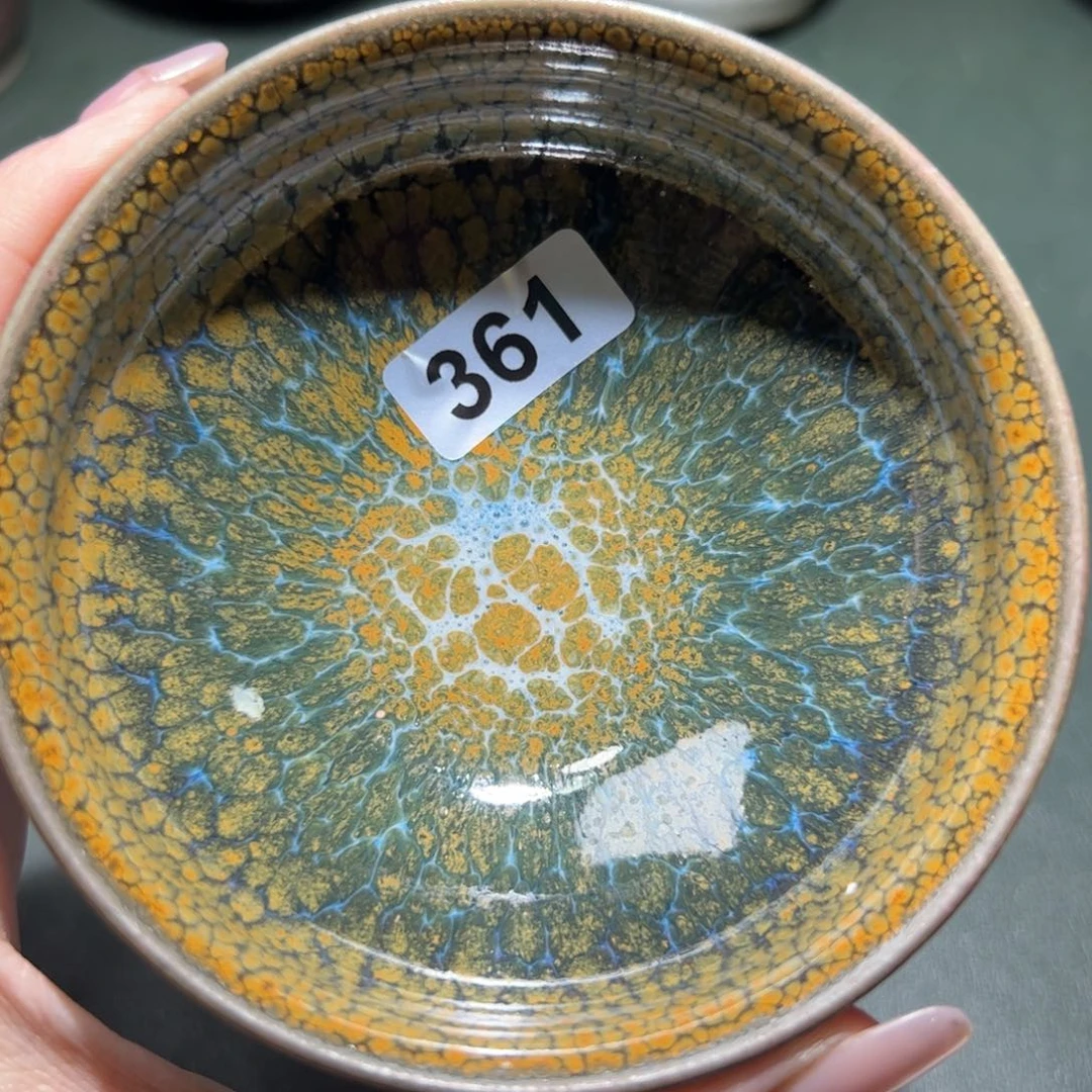 茶盏全手工原矿原釉建盏