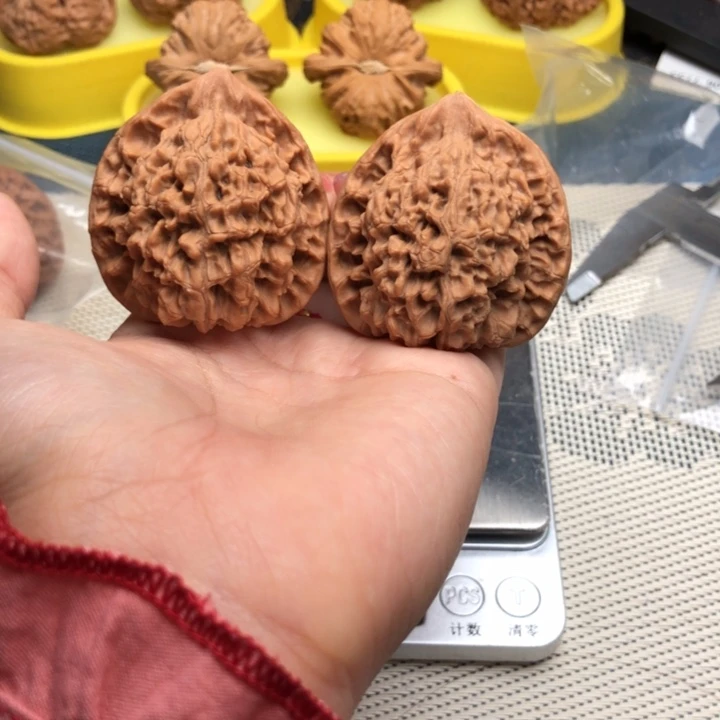 吊坠文玩核桃44全品官帽