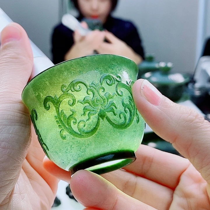 和田玉（青玉）未镶嵌把件