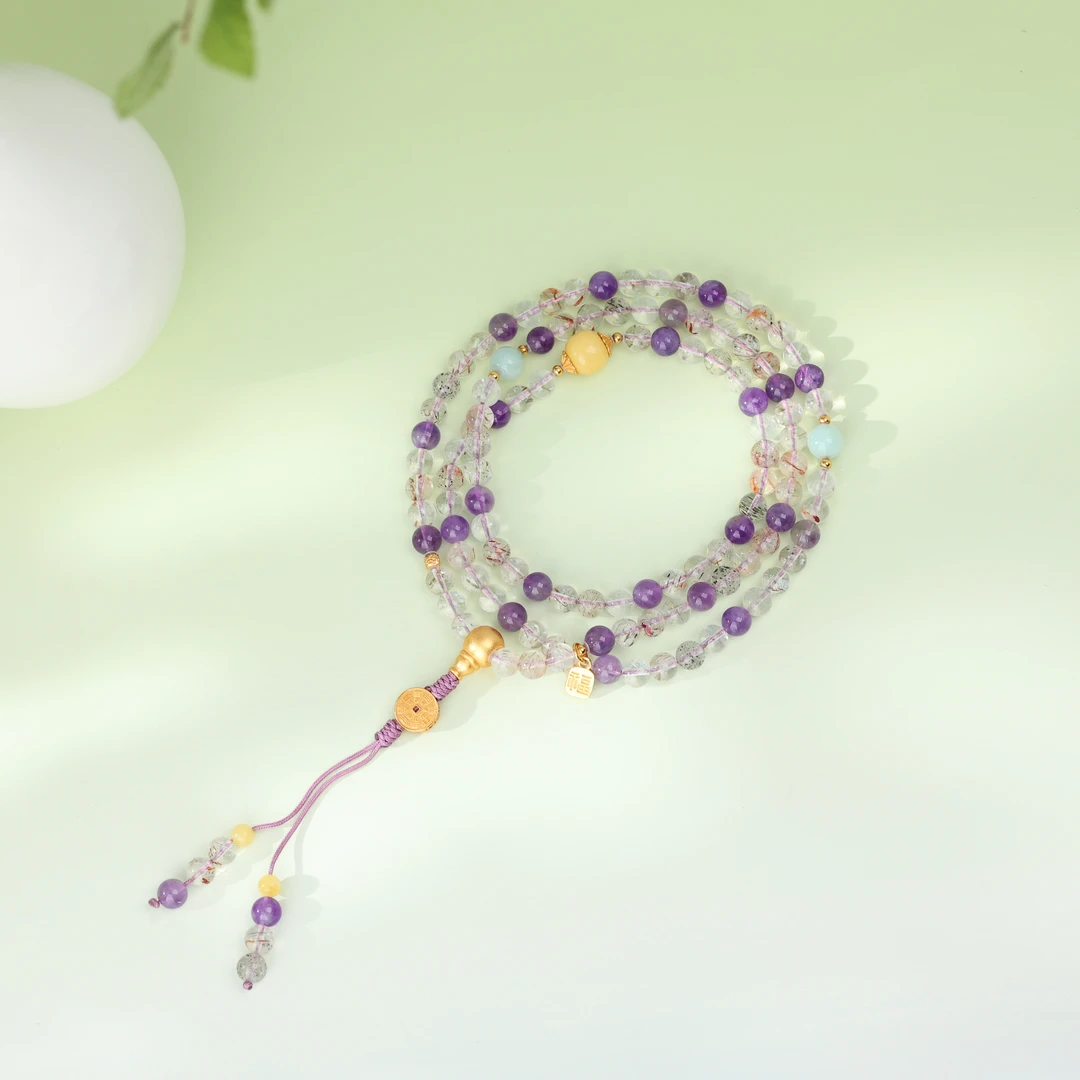 【央博玉】925银超七水晶项链-YB93820516-多样性发一|BSJ2