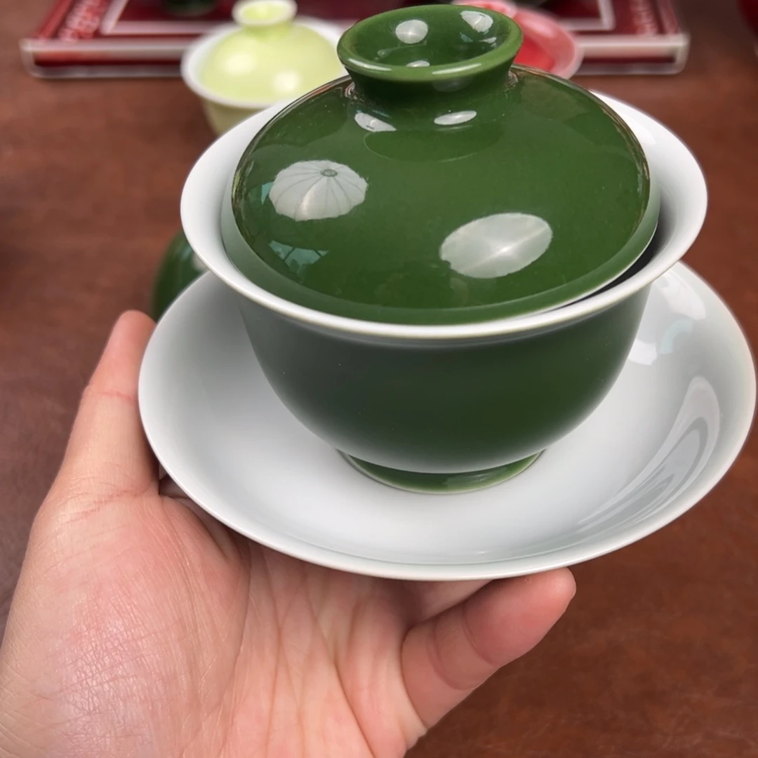 阿***、陶瓷景德镇陶瓷绿釉