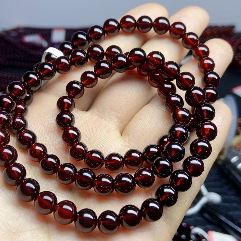 【闪购商品】石榴石手链未镶嵌