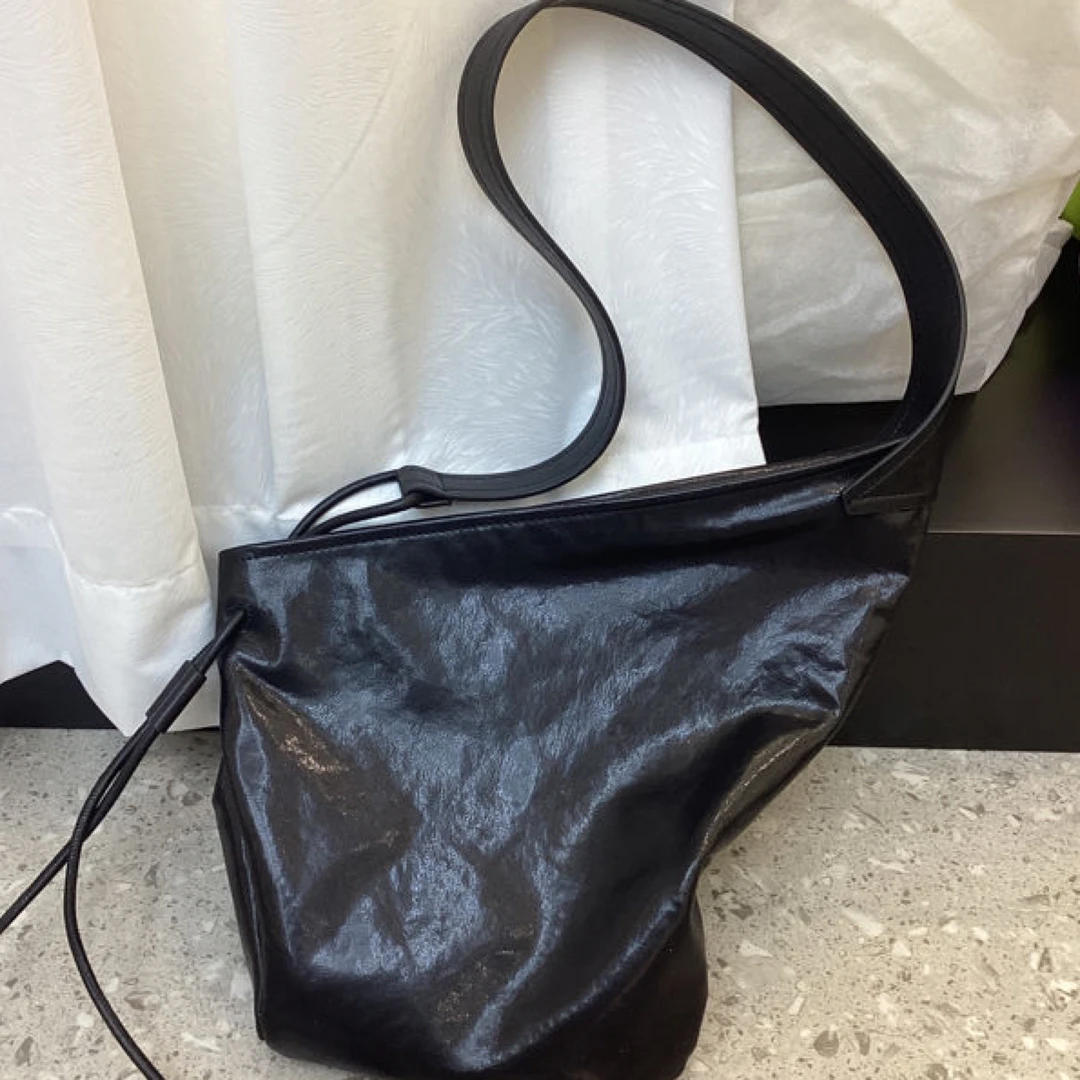 拉链心形夹层拉链袋单根斜挎包百搭潮流单肩包