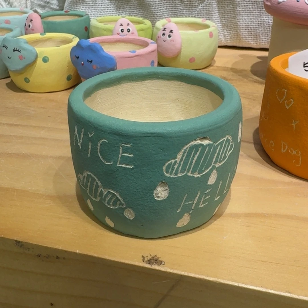 红陶?*X0121-34盆盆盆