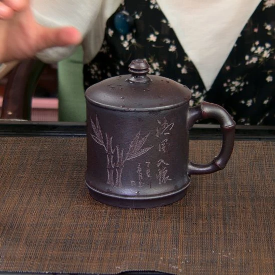 紫砂茶杯高货放漏