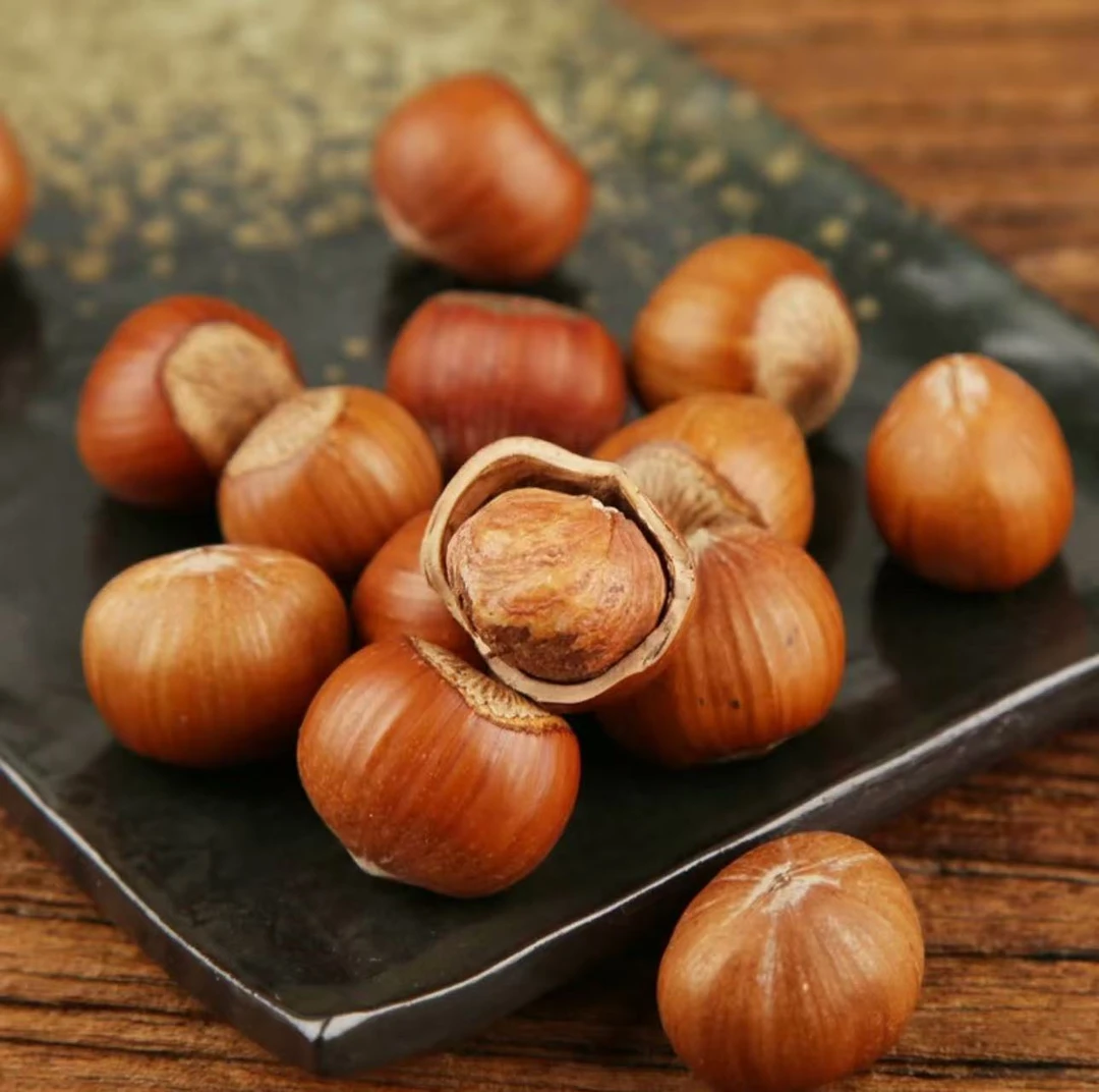 【郭书记推荐】农家山地野生榛子、柿饼、花椒