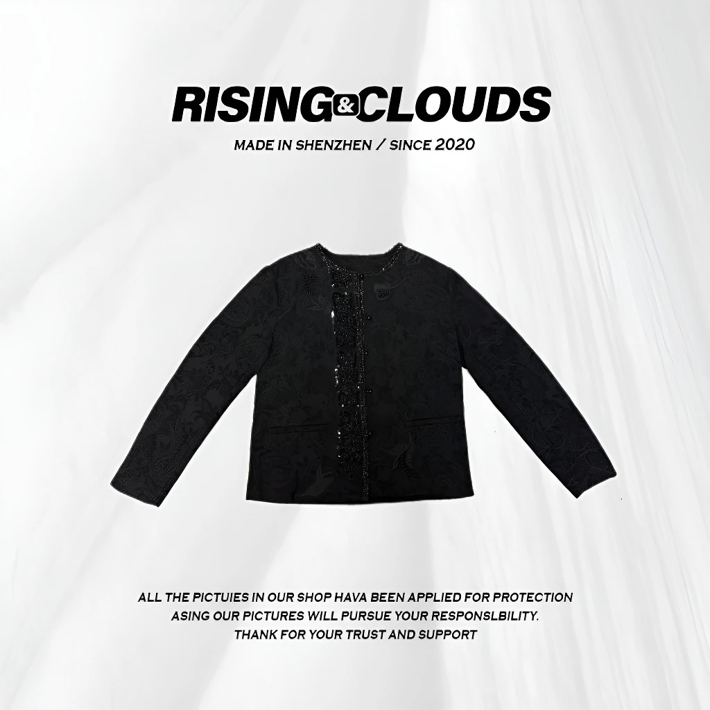 RISING&CLOUDS【小云姐】舒适百搭时尚休闲短外套010280