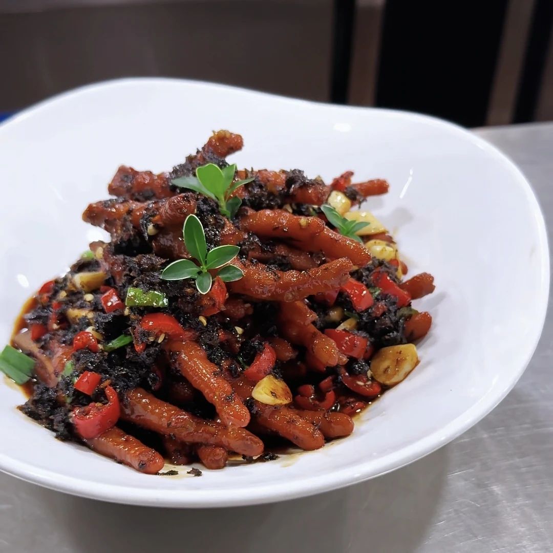 梅干菜鸡脚详细制作