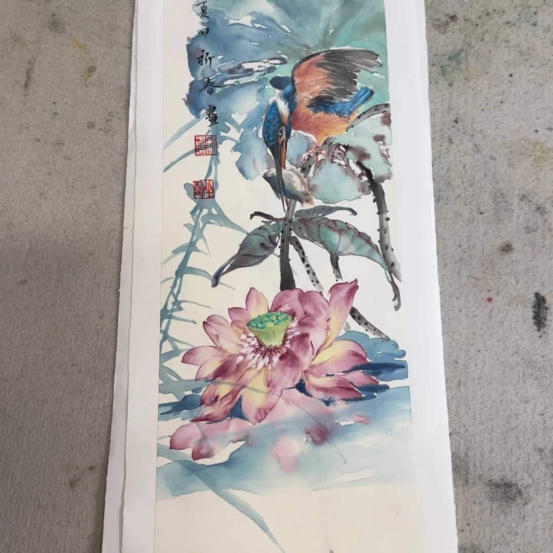 国画迷*吴新春老师手绘作品