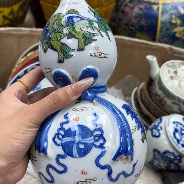 瓷片瓷器摆件瓷器摆件