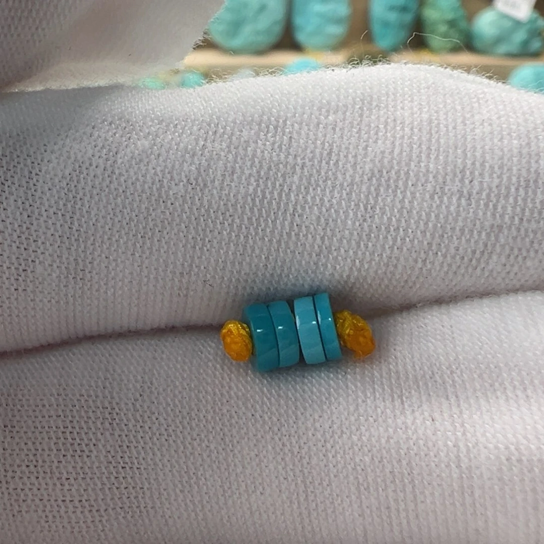 未镶嵌绿松石隔片4.5mm