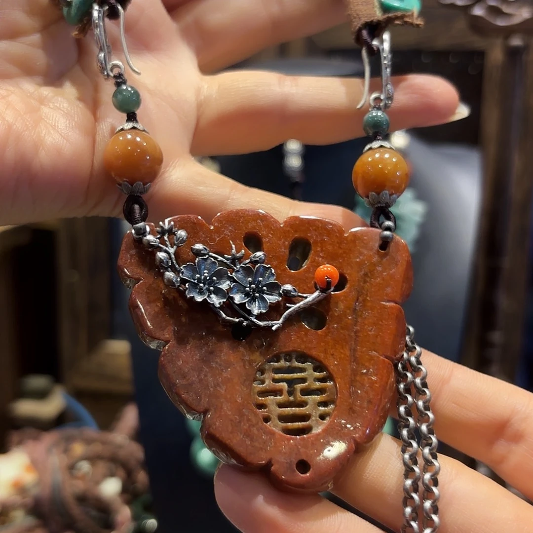 颈饰未镶嵌翡翠原创