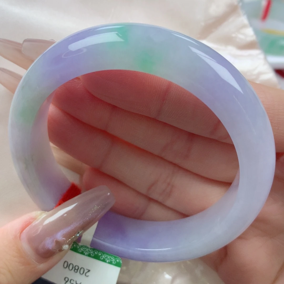 未镶嵌手镯翡翠缅甸天然翡翠A货56