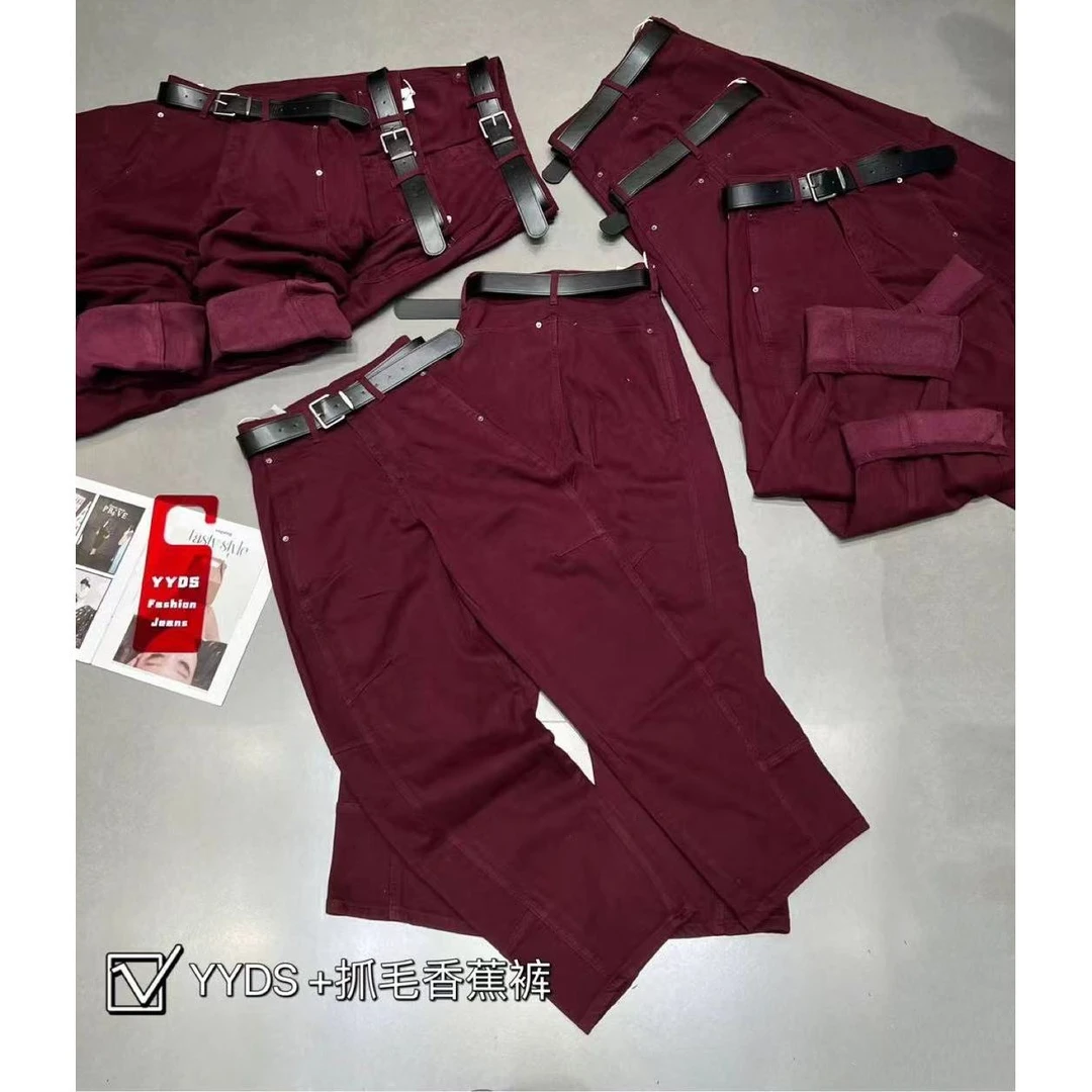 晶姐-5222欧货女装冬季简约韩版网红冬季洋气时尚百搭休闲裤