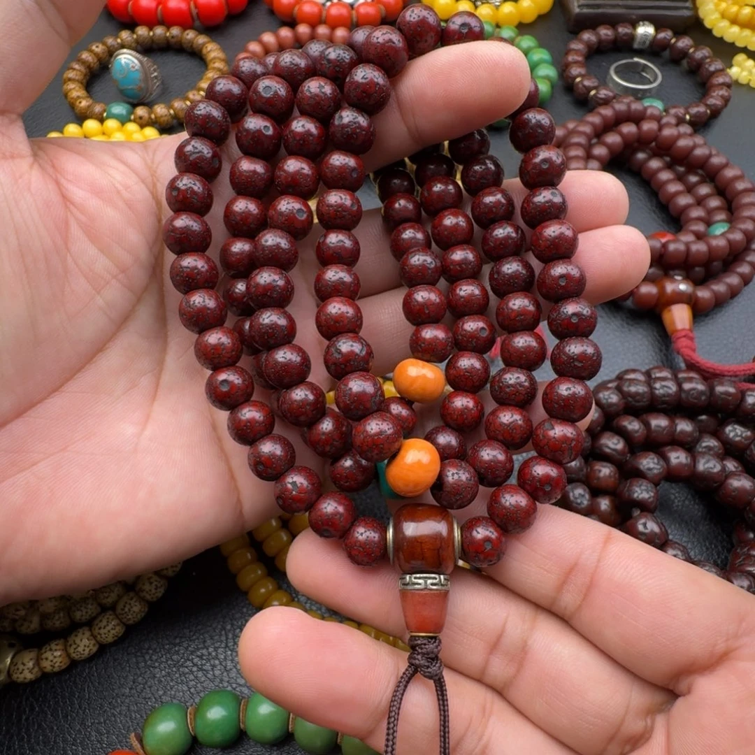 北***虎香榧木星月菩提长串