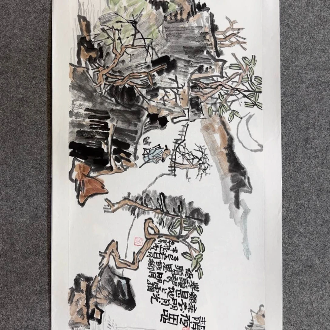 国画赵永泉老师手绘作品