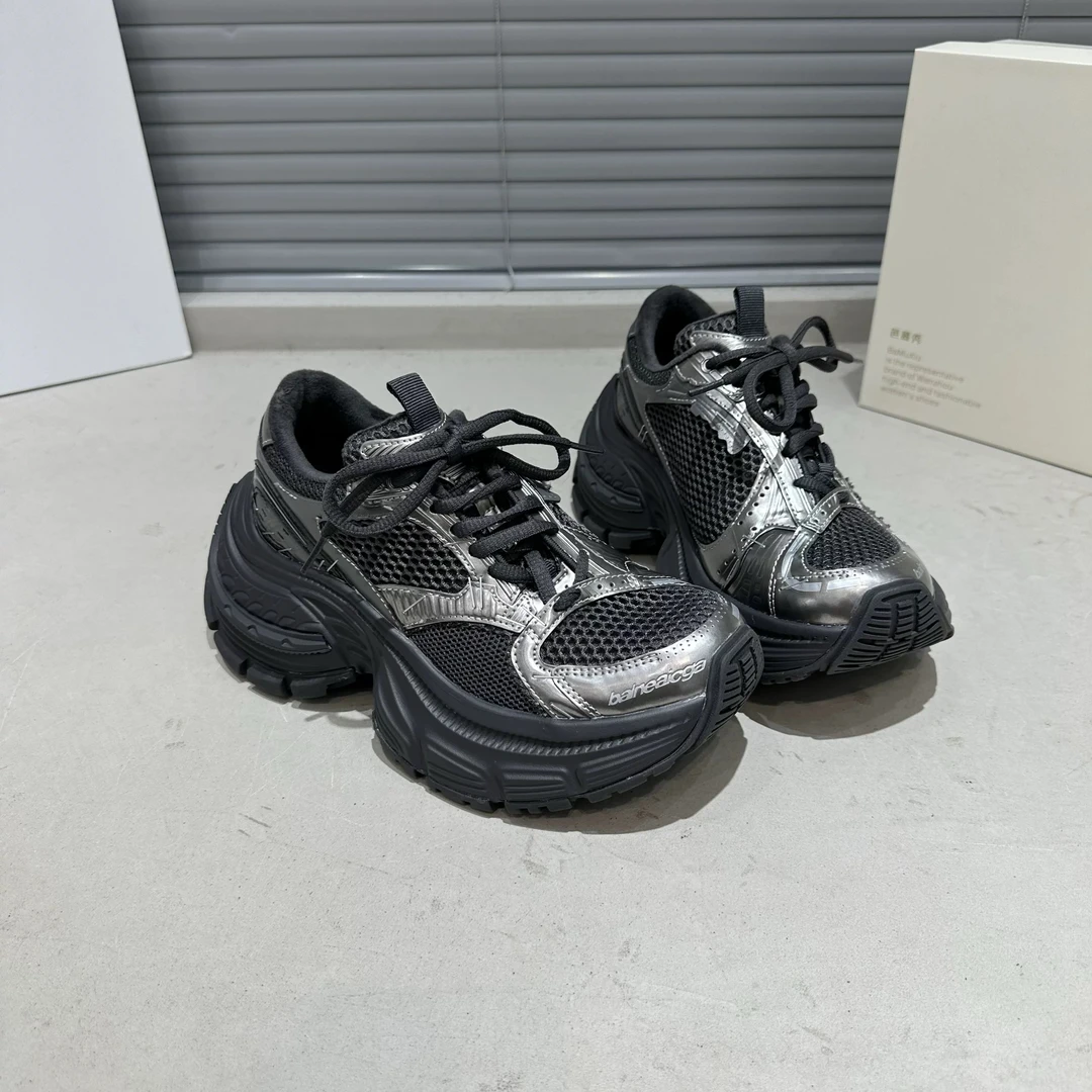 SUSU【订书机老爹】重工百搭复古增高厚底老爹鞋 9918-115 012-8 A4