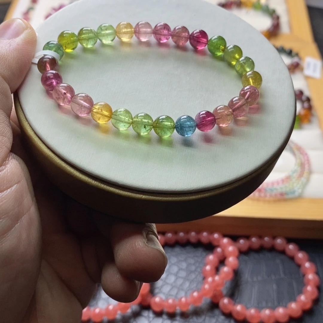 碧玺手链未镶嵌碧玺