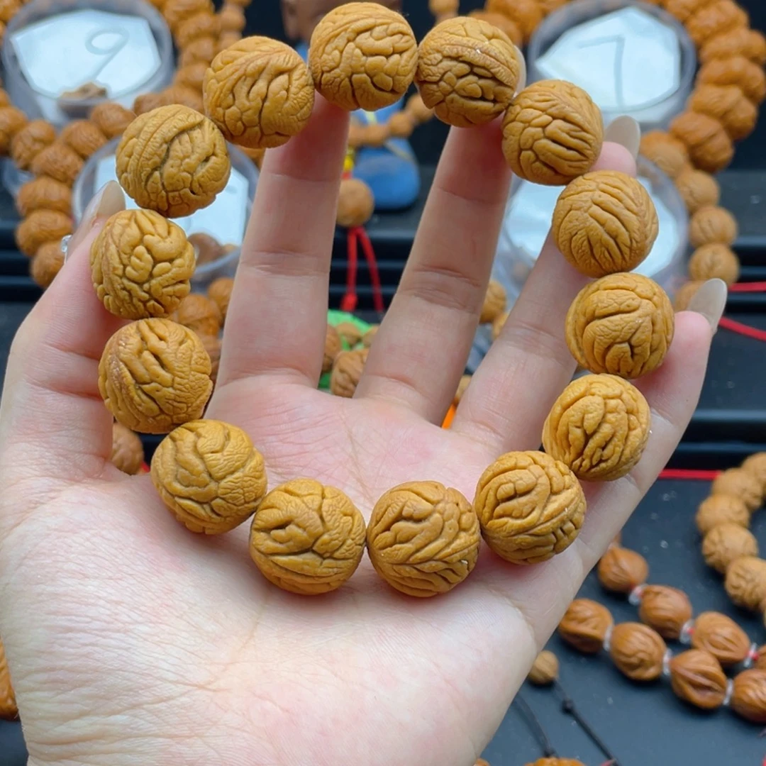 桃核手串1.9龙珠杜杜杜杜杜10