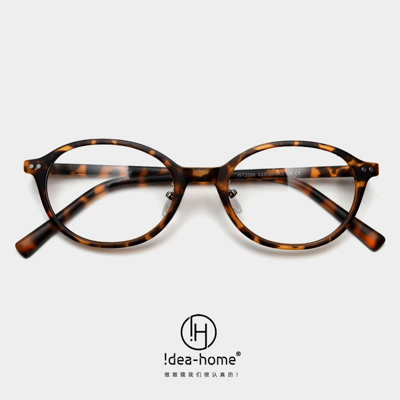 35号72396新款小椭圆轻近视眼镜框男女文艺复古镜架可配度数韩版