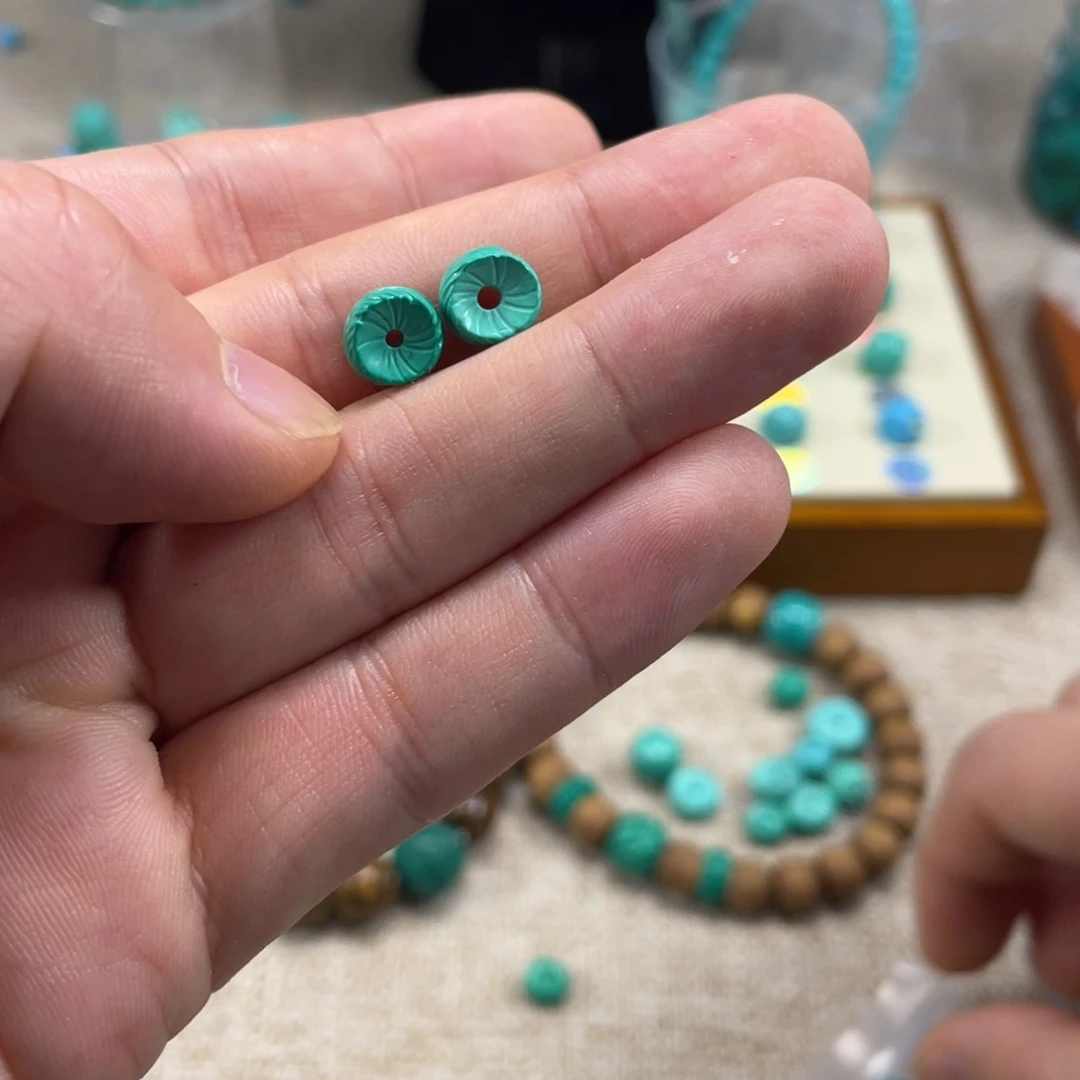 原生态湖北矿小配饰，直径8