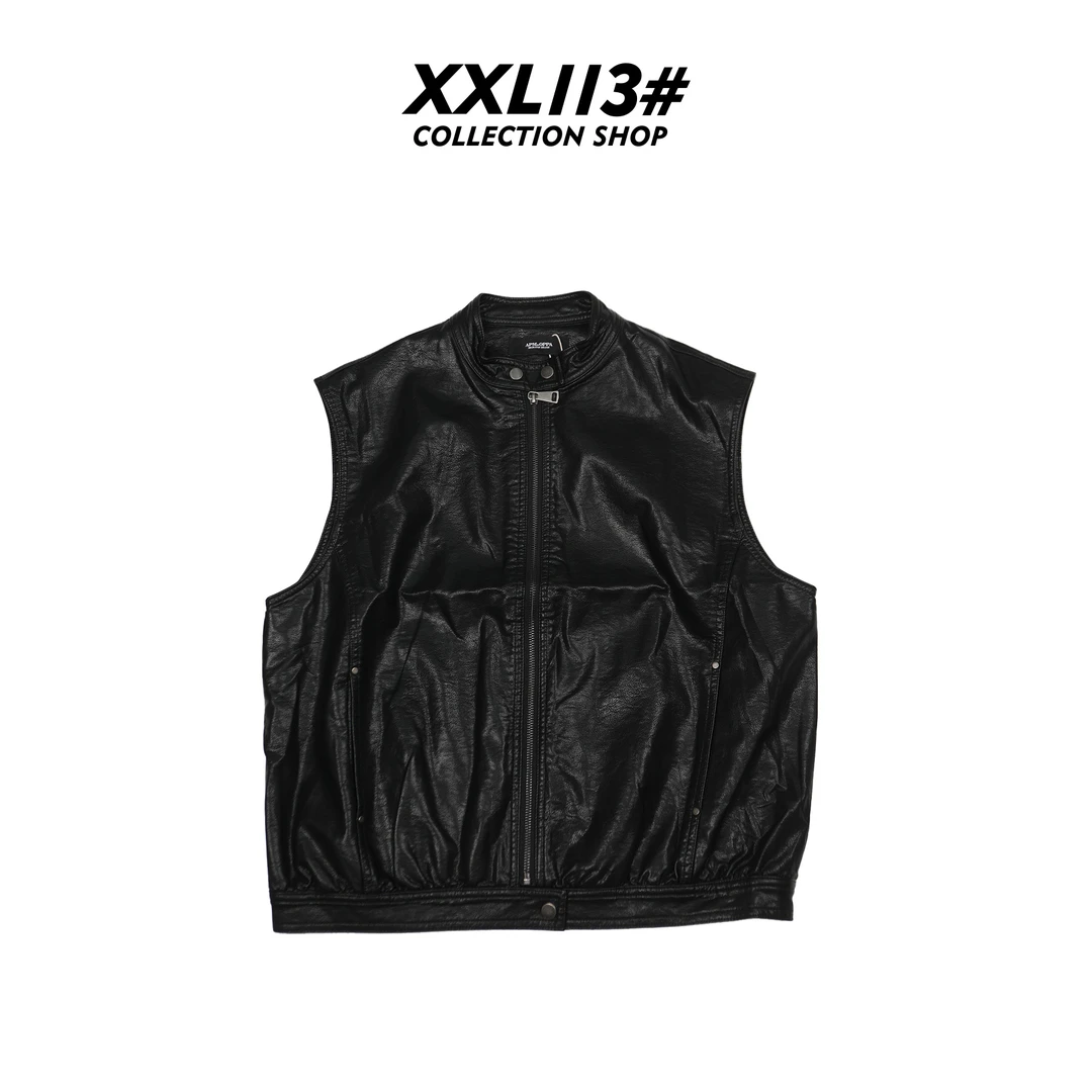 113* CENTRALIZED SHOP秋季短款无袖常规款民族风皮衣X5F07G6598