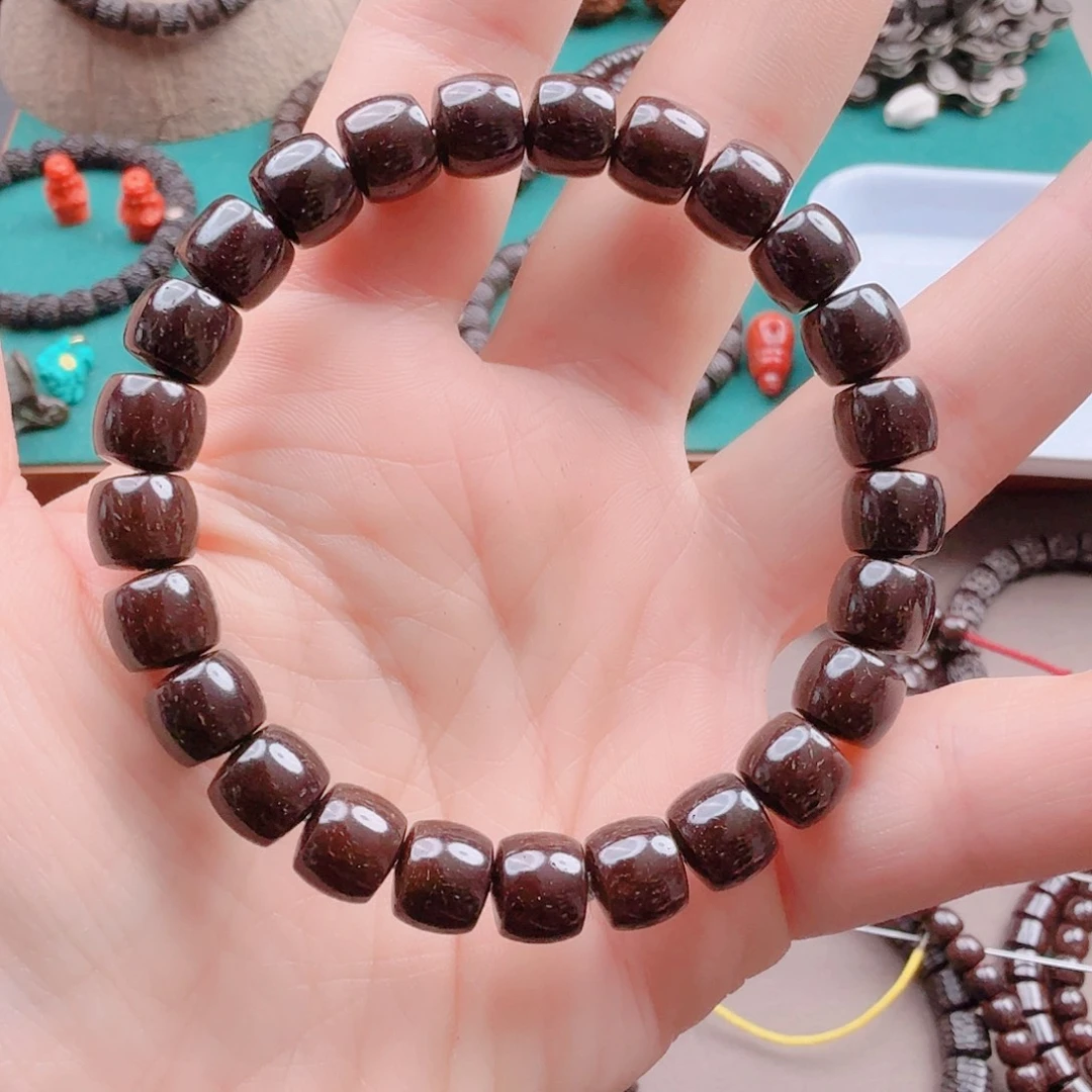 如***意手串椰蒂9*8直切手串