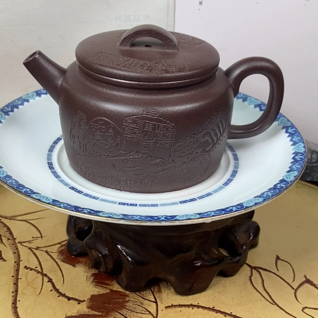 紫砂茶壶国工160 容量宜兴紫砂壶