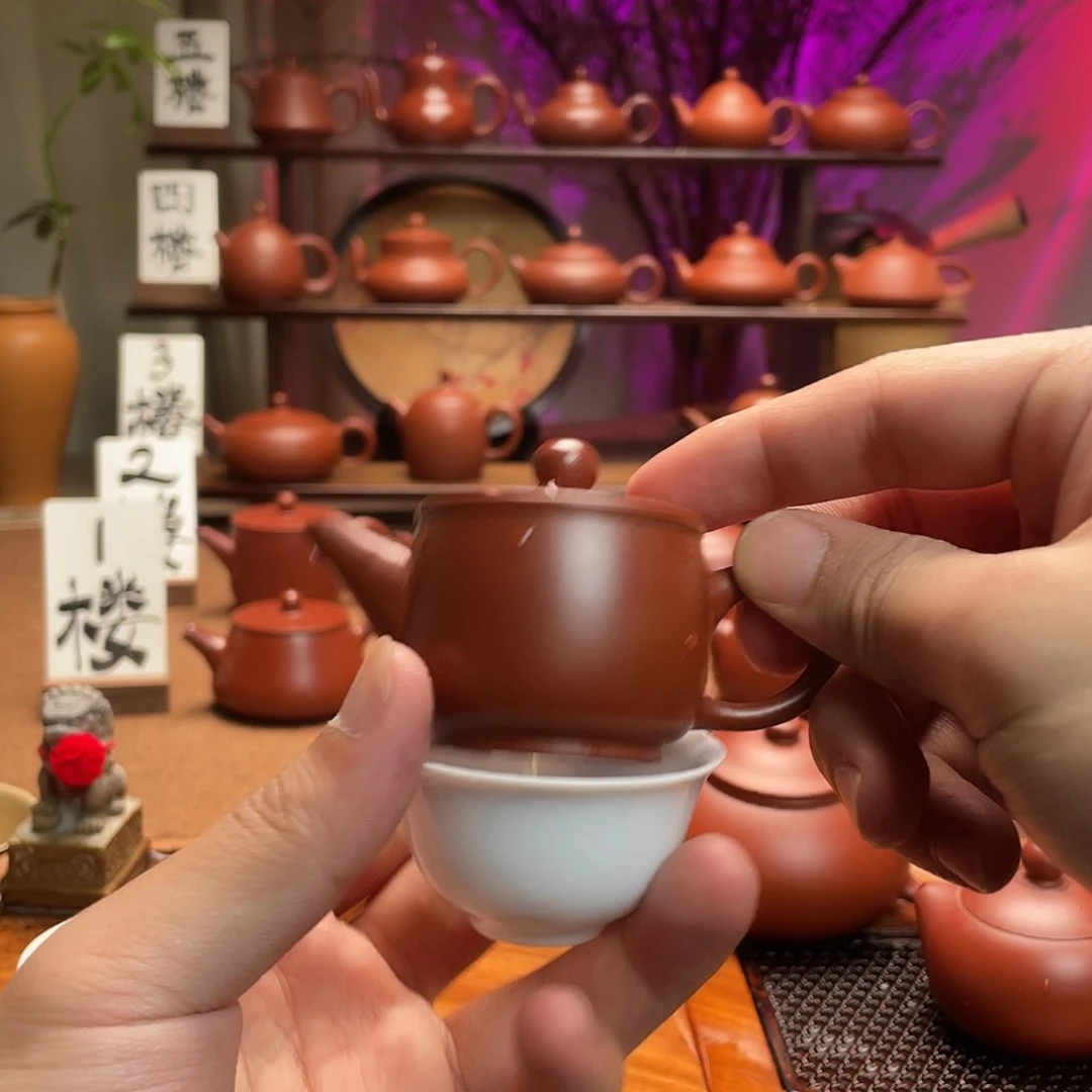 紫砂茶壶江*小汉瓦1人饮