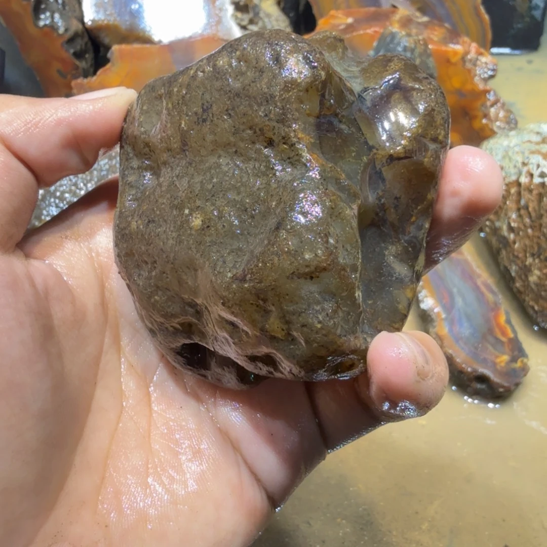 未镶嵌玛瑙/玉髓珠宝半成品
