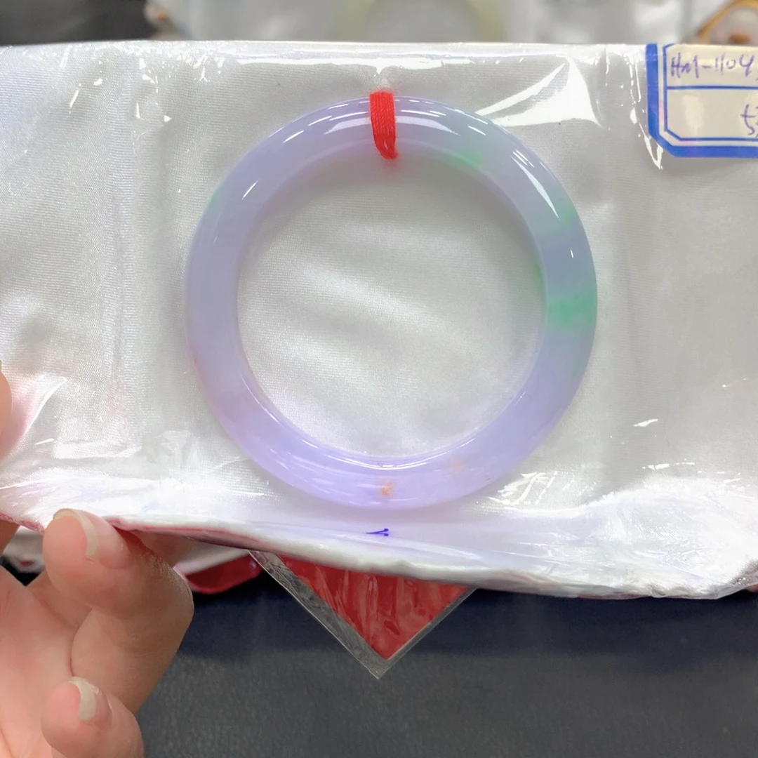 翡翠未镶嵌手镯9号