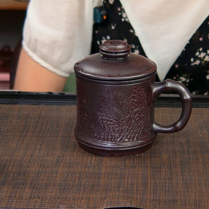 茶杯紫砂高货放漏
