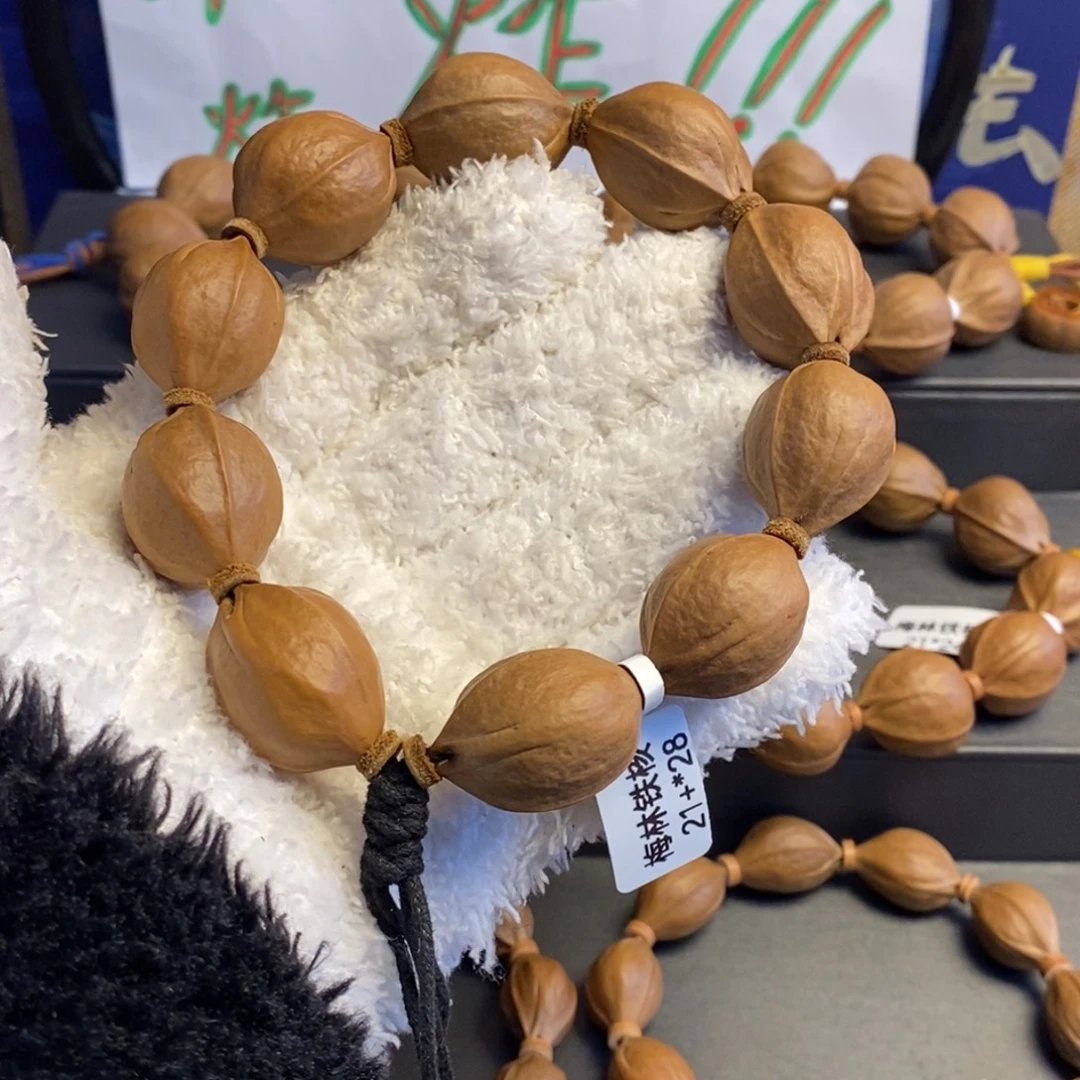 龙***杰手串/手链橄榄核梅林铁核21/28左右