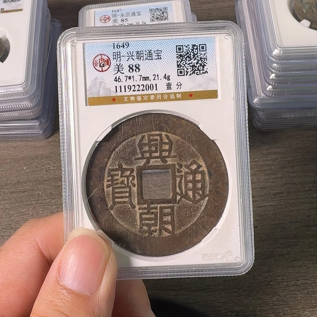 铜A闻博文化兴朝通宝